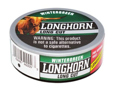 LONGHORN 1.2OZ LONG CUT WINTERGREEN 5CT ROLL