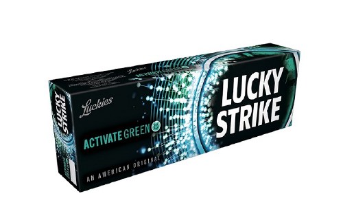 LUCKY STRIKE ACTIVATE GREEN KING BOX