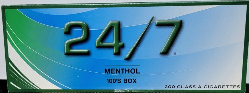 24/7 MENTHOL100 BOX
