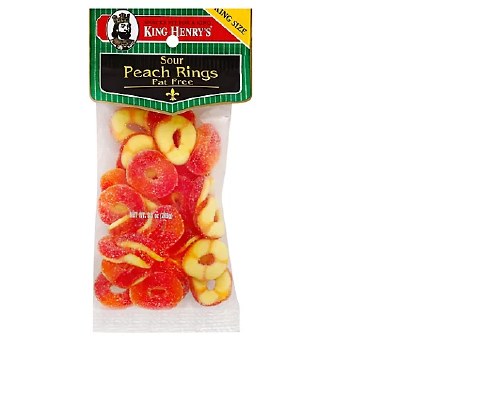 KING HENRY PEACH RING 12CT BOX