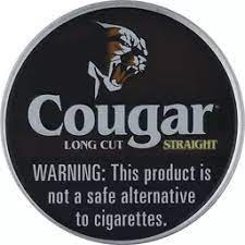 COUGAR 1.2OZ LONG CUT STRAIGHT 5CT ROLL