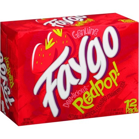 FAYGO 12OZ CAN RED POP 12CT BOX