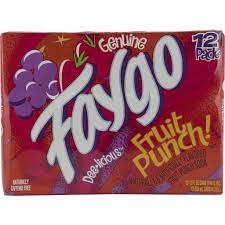 FAYGO 12OZ CAN FRUIT PUNCH 12CT BOX