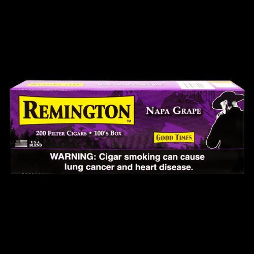 REMINGTON FILTER NAPA GRAPE CIGARS 10CT BOX