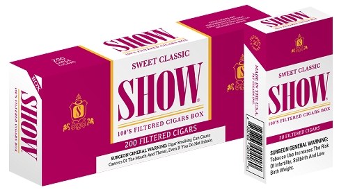 SHOW FILTER SWEET CIGARS 10CT BOX