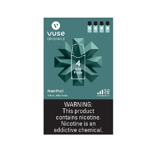VUSE ALTO 4 POD 5% MENTHOL 5CT BOX