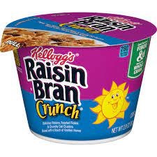 KELLOGGS 2.8OZ RAISIN BRAN CRUNCH CUP 6CT CASE