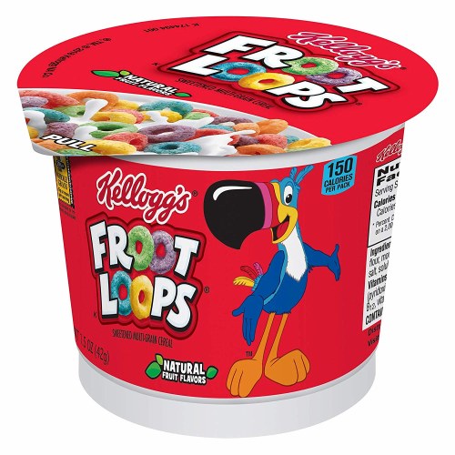 KELLOGGS 2OZ FROOT LOOPS CEREALS NAX 6CT CASE