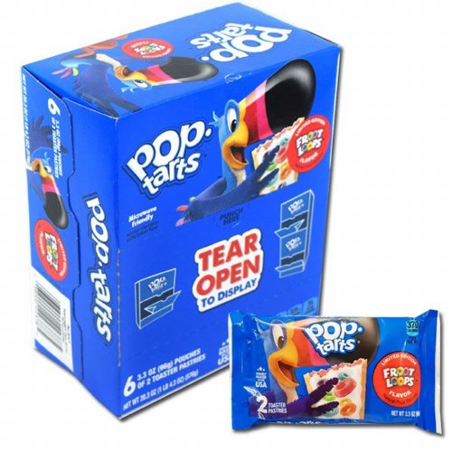 POP TARTS 3.3OZ FROOT LOOPS 6CT BOX