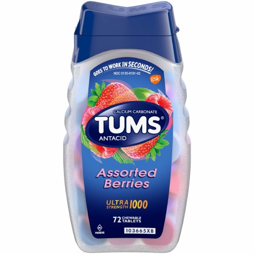 TUMS ULTRA 1000 STRENGHT ASSORTED BERRIES BOX
