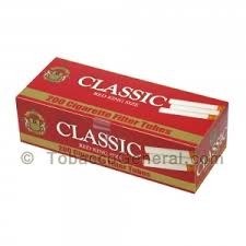 CLASSIC 5PK KING RED TUBES 200CT BOX