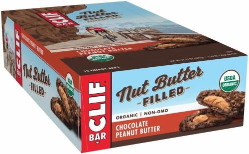 CLIF BAR NUT BUTTER FILLED CHOCOLATE 12CT BOX