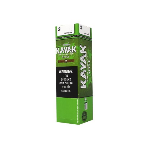 KAYAK 1.2OZ LONG CUT APPLE 10CT BOX