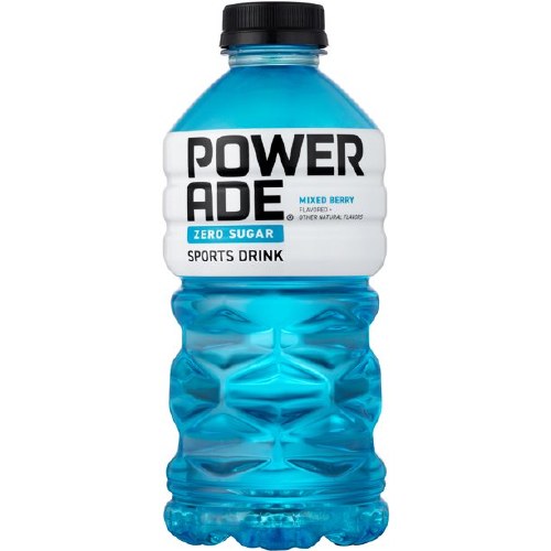 POWERADE 28OZ ZERO MIXED BERRY 15CT CASE