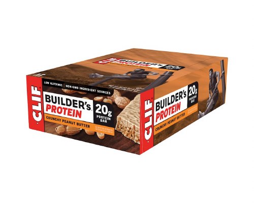 CLIF BUIDERS 2.4OZ CRUNCHY PROTEIN PEANUT BUTTER 12CT BOX
