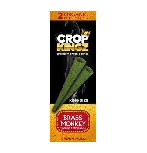 CROP KINGZ 2PK BRASS MONKEY KING SIZE 10CT BOX