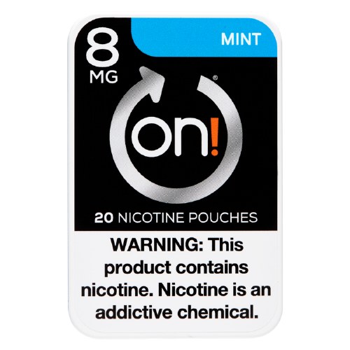 ON 0.95OZ 8MG NICOTINE POUCHES MINT 5CT