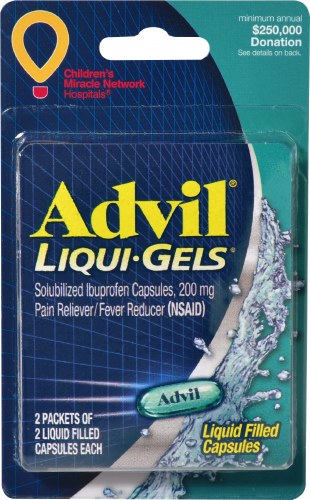 ADVIL LIQUID GEL BLISTER 12CT BOX