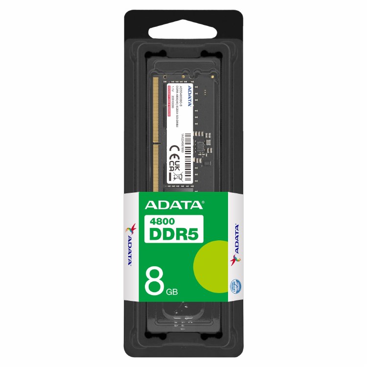 ADATA PREMIER 8GB DDR5 4800MHz SODIMM - AD5S48008G-S
