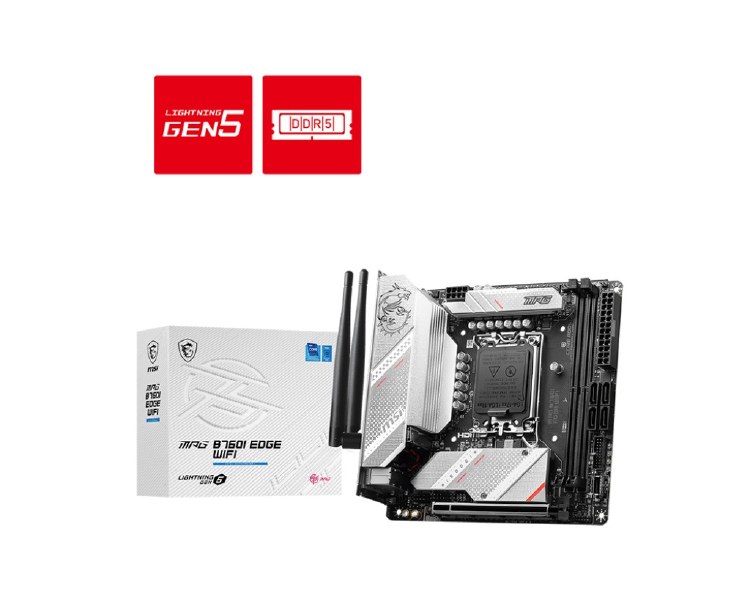 MSI MPG B760I EDGE WIFI DDR5 INTEL 13TH GEN MOTHERBOARD