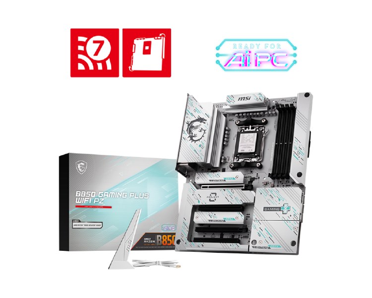 MSI B850 GAMING PLUS WIFI PZ AM5 Motherboard
