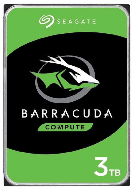 SEAGATE 3TB DESKTOP HDD (3.5", ST3000DM007, 5400RPM, 256MB CACHE, SATA 6GBPS, 2 YEAR WARRANTY)
