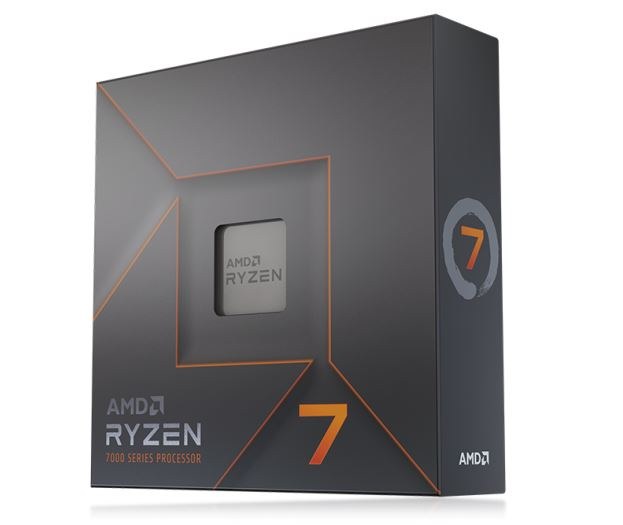 AMD Ryzen 7 7700X: 8-cores/16-threads, 4.5 GHz base clock (5.4 GHz boost) 105W TDP - No Cooler Included