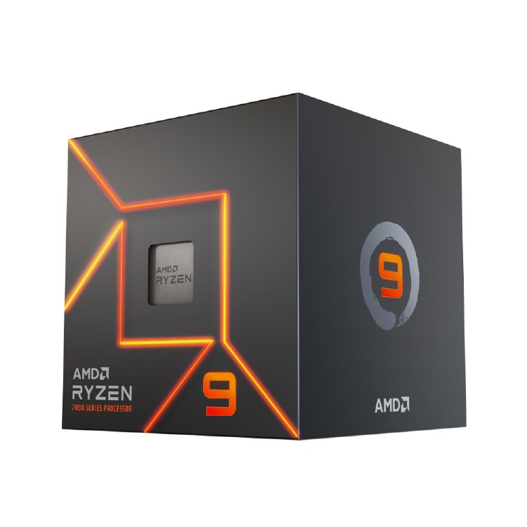 AMD Ryzen 9 7900: 12-cores/24-threads, 3.7 GHz base clock (5.4 GHz boost) 65W TDP - Wraith Prism
