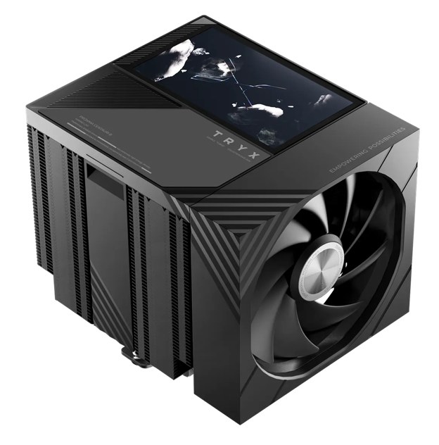 TRYX TURRIS T620 CPU Air Cooler â€“ Black