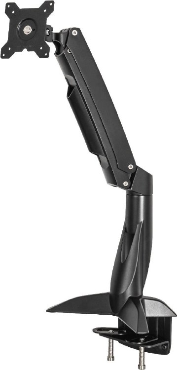 GS110C AAVARA SINGLE CLAMP + GROMET FREESTYLE CURVED MONITOR STAND up to 49"