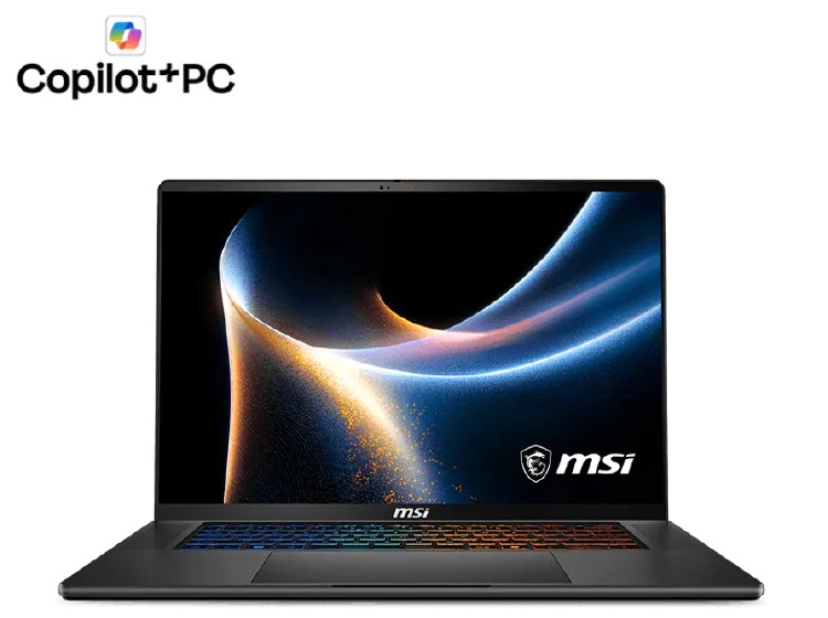 MSI Stealth 16 AI+ B3WI010AU Charcoal Black 16" 16:10 QHD+ (2560 x 1600) OLED, 240hz  5080 16GB Intel Core Ultra 9 386H DDR5 16*2GB 1TB NVMe PCIe Gen4x4 SSD Windows 11 Pro  90Whr 2 Year Wty