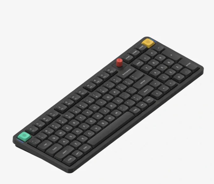 NuPhy Air100 V3 Wireless Low-Profile Mechanical Keyboard (Nebula Dark) (Blush Nano Switch)