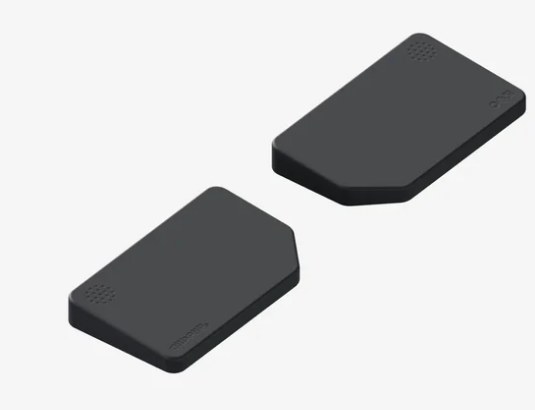 NuPhy Node Series High-Profile Silicone Wrist Rest (Ink Gray)