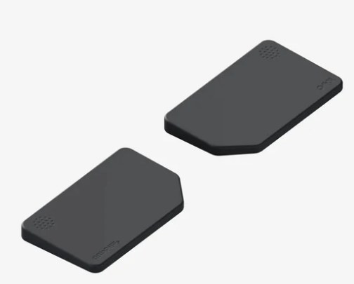 NuPhy Node Series Low-Profile Silicone Wrist Rest (Ink Gray)