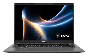 MSI Modern 14 H1M-001AU Platinum Gray 14" 16:10 FHD+ (1920 x 1200), Intel Arc Graphics Intel Core Ultra 5 120U LDDR5 16GB 512GB NVMe PCIe Gen4x4 SSD Windows 11 Home, 58Whr 1 Year Wty
