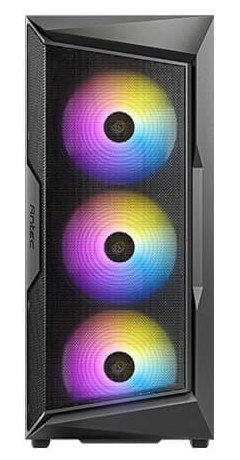 PRE-OWNED: Black Mid-Level Gaming PC - Intel Core i5-12400F, RTX 4060 8GB, 32GB RAM, 1TB NVMe SSD, Windows 11 Home, 3 Month Warranty
