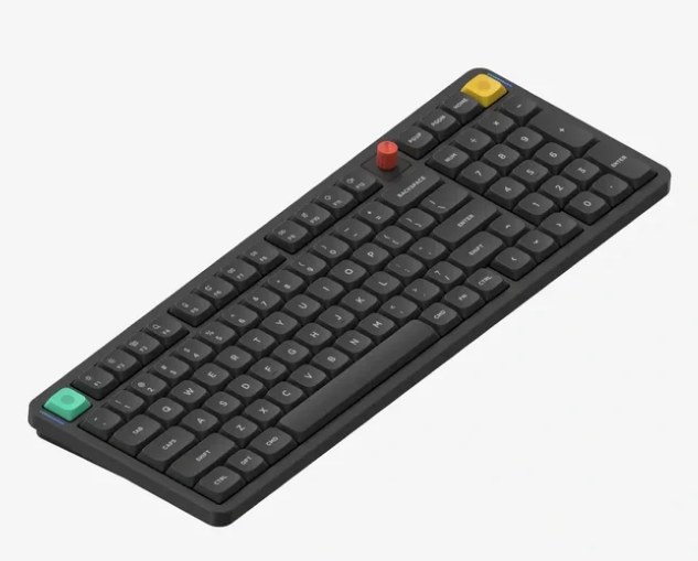 NuPhy Air100 V3 Wireless Low-Profile Mechanical Keyboard (Nebula Dark) (Red Nano Switch)
