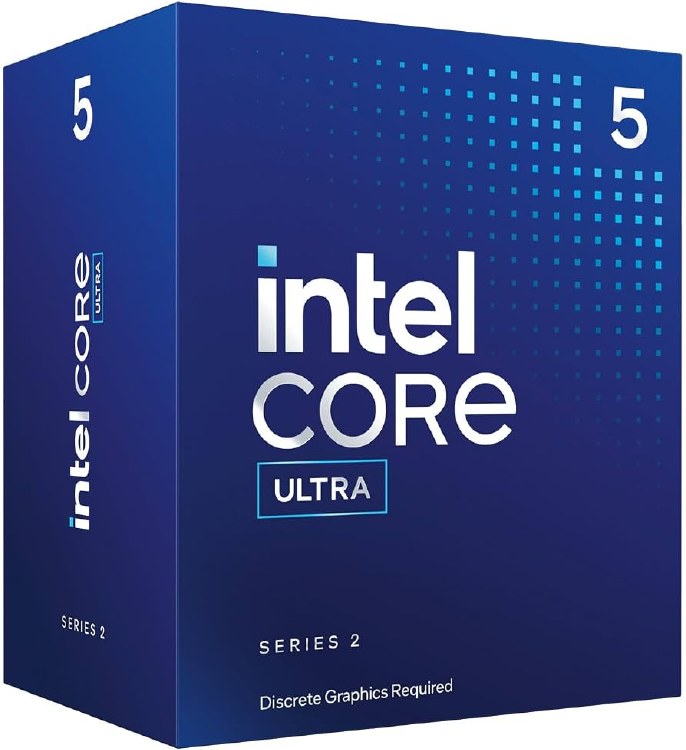 Intel Core Ultra 5 225F - LGA 1851, 20MB cache, up to 4.9GHz, No Cooler Included