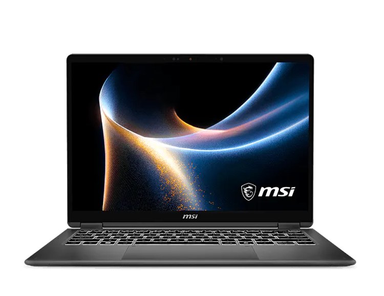 MSI Prestige 14 Flip AI+ D3MTG-217AU - Intel Core Ultra 9 386H, Intel Arc Graphics, LPDDR5x 32GB , 1TB NVMe SSD, 14" 1920 x 1200 OLED Touch, Windows 11 Pro, 3 Year Warranty