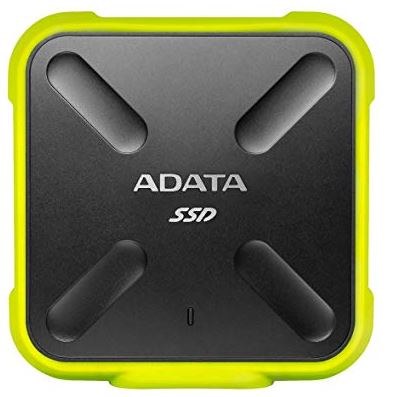 ADATA ASD700 Durable External SSD 512 GB Yellow/Black USB 3.1 - ASD700-512GU3-CYL