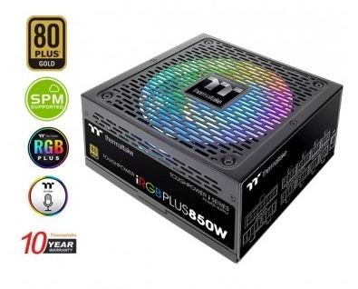 Thermaltake Toughpower iRGB PLUS 850W Gold - TT Premium Edition Power Supply (PSU) - PS-TPI-0850F3FDGA-1