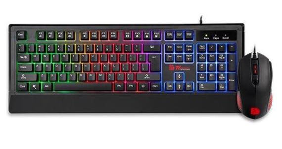 TteSPORTS Challenger Duo Keyboard & Mouse Combo - CM-CHD-WLXXPL-US