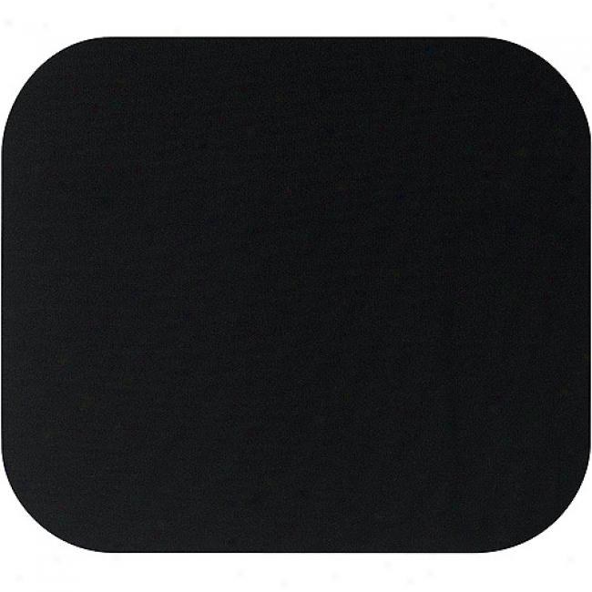 Black Cloth Mouse Pad 240mm X 210mm X 5mm Thick