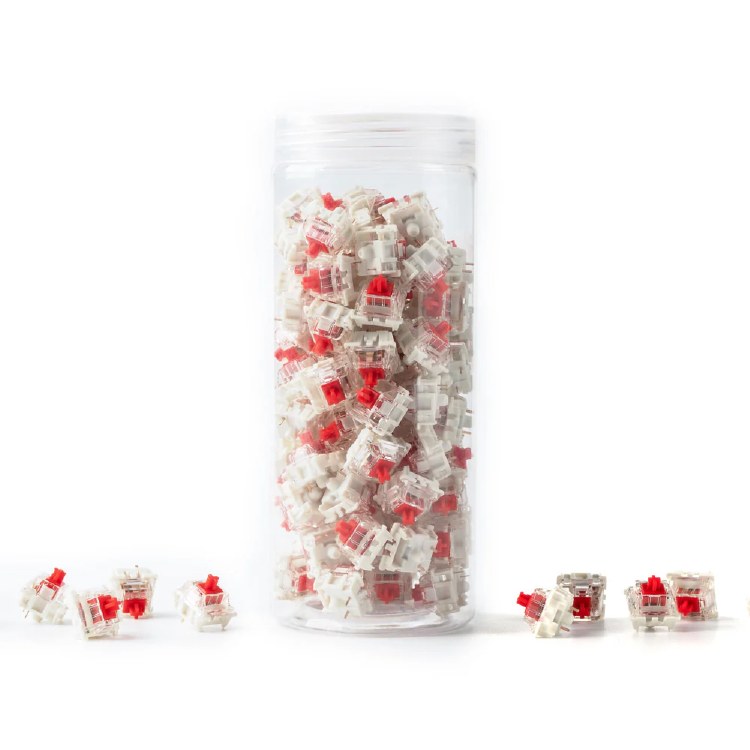 Gateron G Pro 3.0 Switches (Red) (110 Switches)