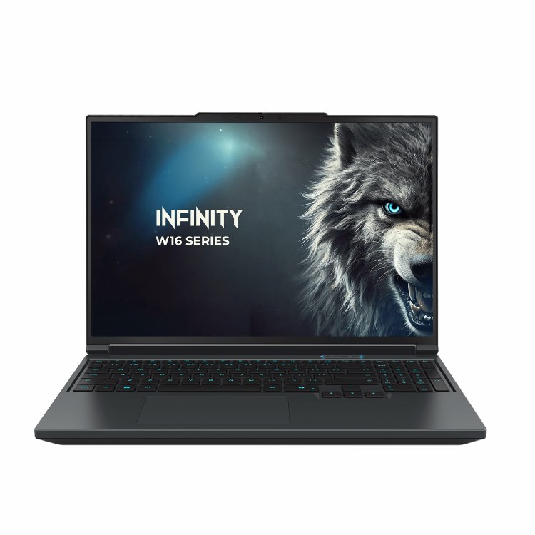 Infinity W16-U9R7TIBW-899  Gaming Laptop - Intel U9 275HX - DDR V 16GB*1 (5600MHz) - 1TB M.2 NVMe Gen4 - RTX 5070 Ti - 16" WQXGA (2560 x 1600) - 300Hz - Windows 11 Home  - 2 Year Warranty
