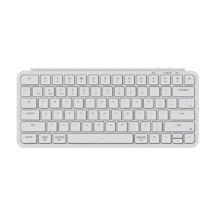 Keychron B1 Pro - Low Profile, Wired and Wireless, Ivory White - KBKCB1PK8
