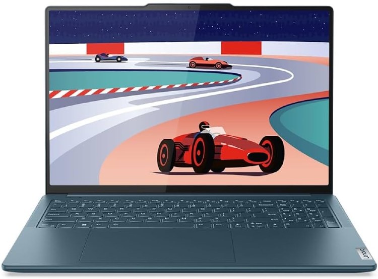 REFURBISHED: Lenovo Yoga Pro 9 16IMH9 - Intel Core Ultra 7 155H, RTX 4050 6GB, 16GB DDR5 RAM, 512GB NVMe SSD, 16" 3200 x 2000 165Hz, Blue, Windows 11 Home, 1 Year Warranty