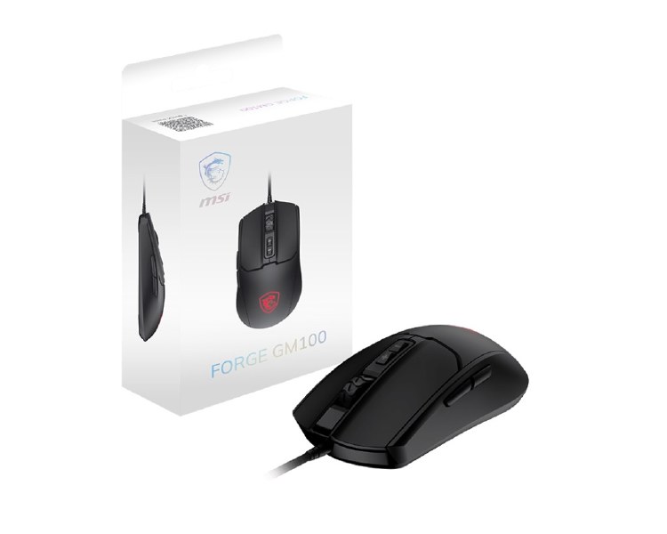 MSI FORGE GM100 Wired Gaming Mouse
