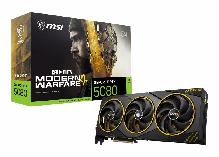 MSI GeForce RTX 5080 16G COD MW4 EDITION OC