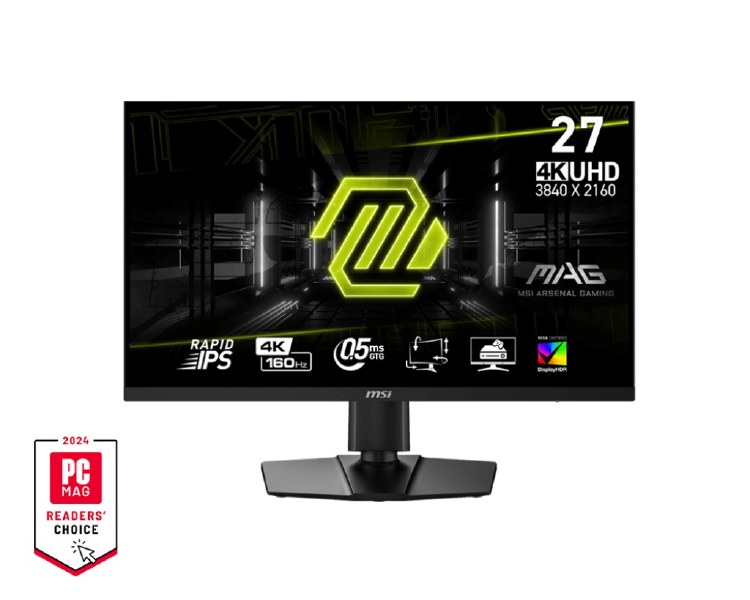 EX-DISPLAY: MSI MAG 274UPF E2 - 27" Rapid IPS, 3840 x 2160 UHD, 160Hz, 0.5ms, AMD FreeSync